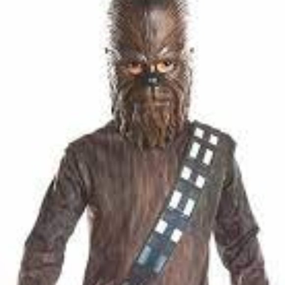 Disney Other - NEW Star Wars Chewbacca Child Kids Sz S 4 to 6 Halloween Costume  Disney